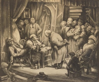 Don Freeman (American, 1908-1978) lithograph