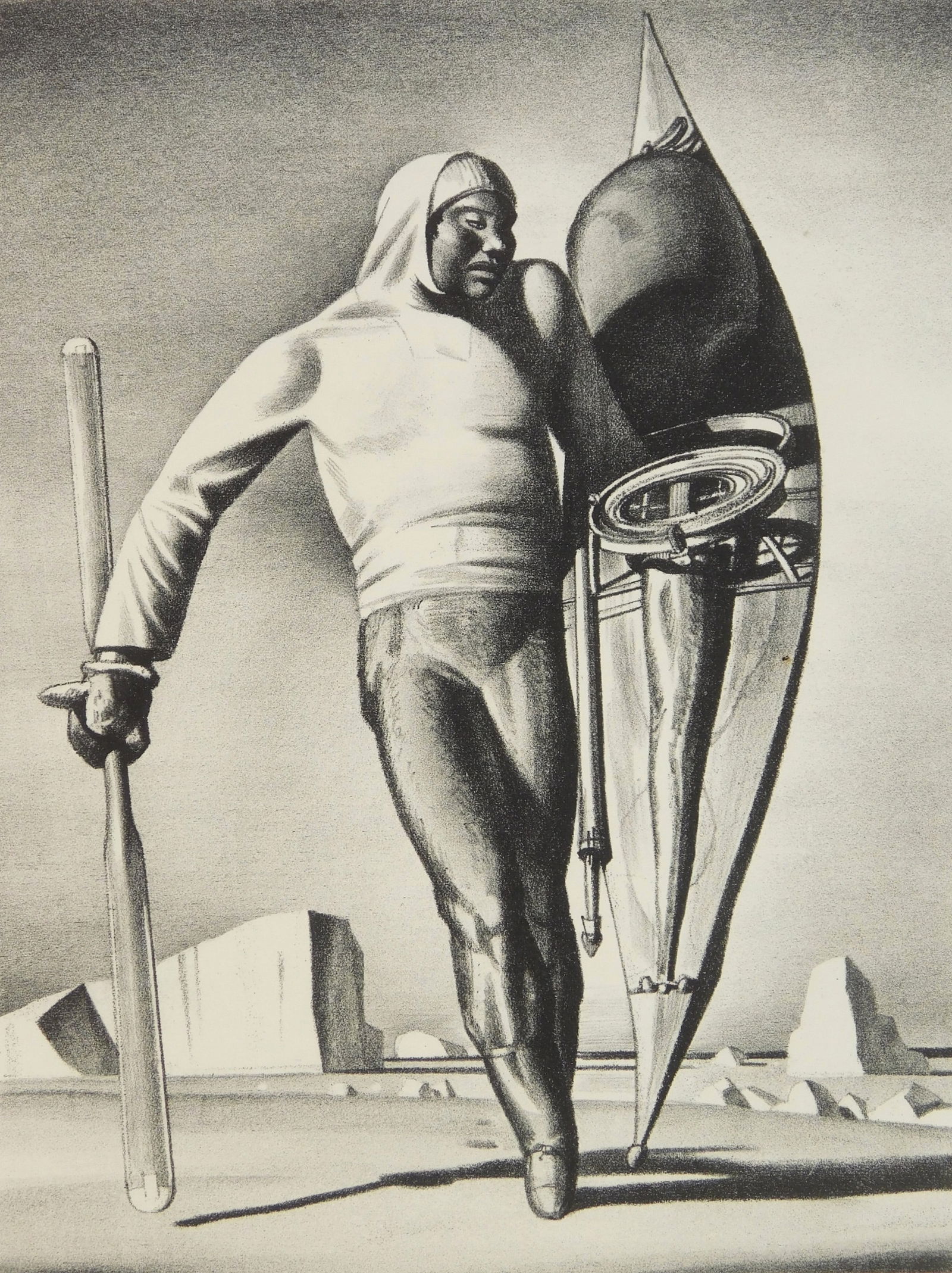 Rockwell Kent (American, 1882-1971) lithograph (1 of 4)
