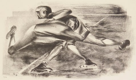 James McConnell (American, 1914-1988) lithograph
