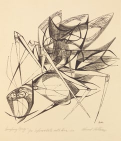 Edward Millman (American, 1907-1964) lithograph