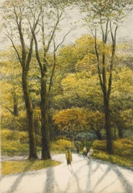 Harold Altman (American, 1924-2003) lithograph