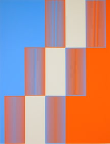 Richard Anuszkiewicz (American, 1930-2020) silkscreen
