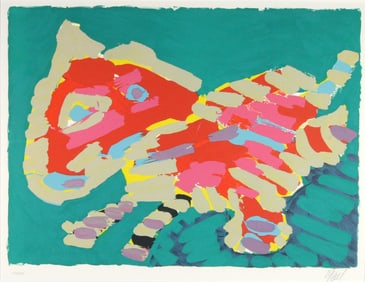 Karel Appel (Dutch, 1921-2006) lithograph