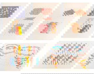 5 Roger Benedetti (American, 1948- ) silkscreens