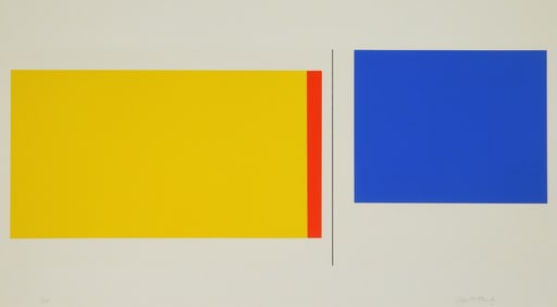 Ilya Bolotowsky (American, 1907-1981) silkscreen