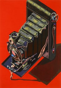 Robert Cottingham (American, 1935- ) woodccut