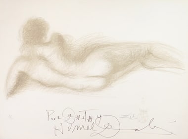 Salvador Dali (Spanish, 1904-1989) lithograph