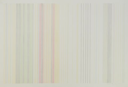 Gene Davis (American, 1920-1985) lithograph