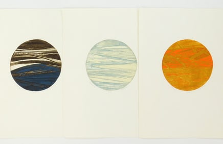 3 Terry Haas (Czech, 1923-2016) etchings