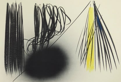 Hans Hartung (German, 1904-1989) lithograph