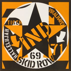 Robert Indiana (American, 1928-2018) silkscreen