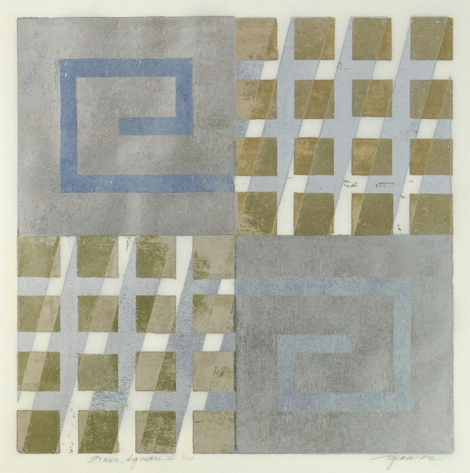 William Martin Jean (American, 1936- ) lithograph (1 of 5)