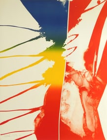 Paul Jenkins (American, 1923-2012) lithograph