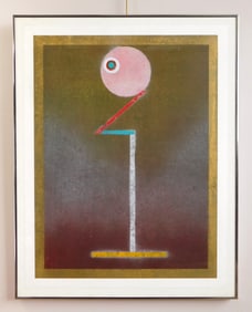 Marvin Jones (American, 1940-2005) mixed media on paper