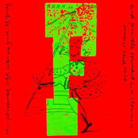 Corita Kent (Sister Mary Corita) (American, 1918-1986) silkscreen