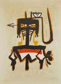 Wilfredo Lam (Cuban, 1902-1982) lithograph