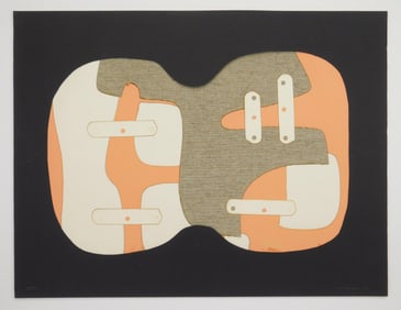 Conrad Marca-Relli (American, 1913-2000) collage