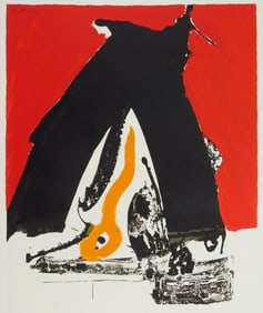 Robert Motherwell (American, 1915-1991) silkscreen