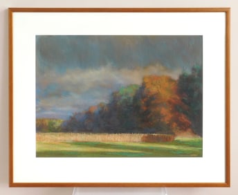 Tom Ondrey (American, 20th/ 21st c.) oil pastel