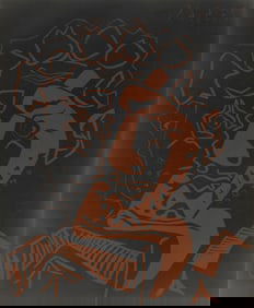 Pablo Picasso (Spanish, 1881-1973) linocut