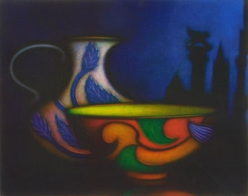 Laurent Schkolnyk (French, 1953- ) mezzotint