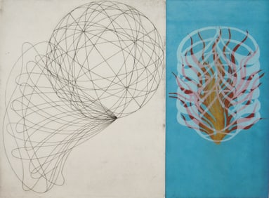 Steve Sorman (American, 1948- ) etching