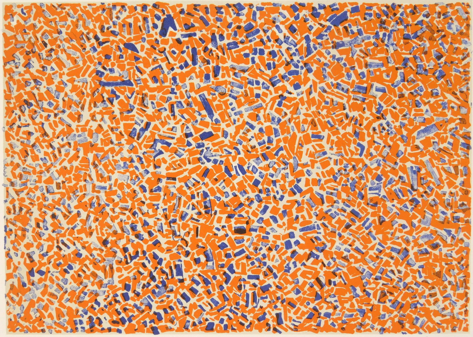 Mark Tobey (American 1890-1979) lithograph: The Awakening lithograph in colors, 1970, signed, dated and numbered 179/200 in pencil. 8 1/4 x 11 1/2'' Provenance: Private collection- Beachwood, OH