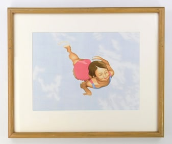 Gretchen O. Troibner (American, 1953- ) gouache