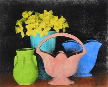 Gretchen O. Troibner (American, 1953- ) lithograph