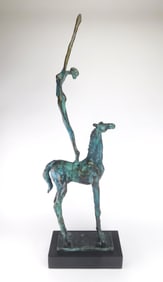 Virgil Villers (American, 1944-2024) bronze