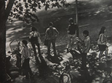 Art Werger (American, 1955- ) mezzotint