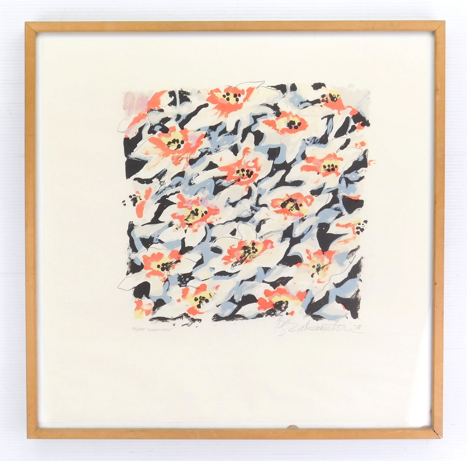 Robert Zakanitch (American, 1935- ) lithograph (1 of 4)