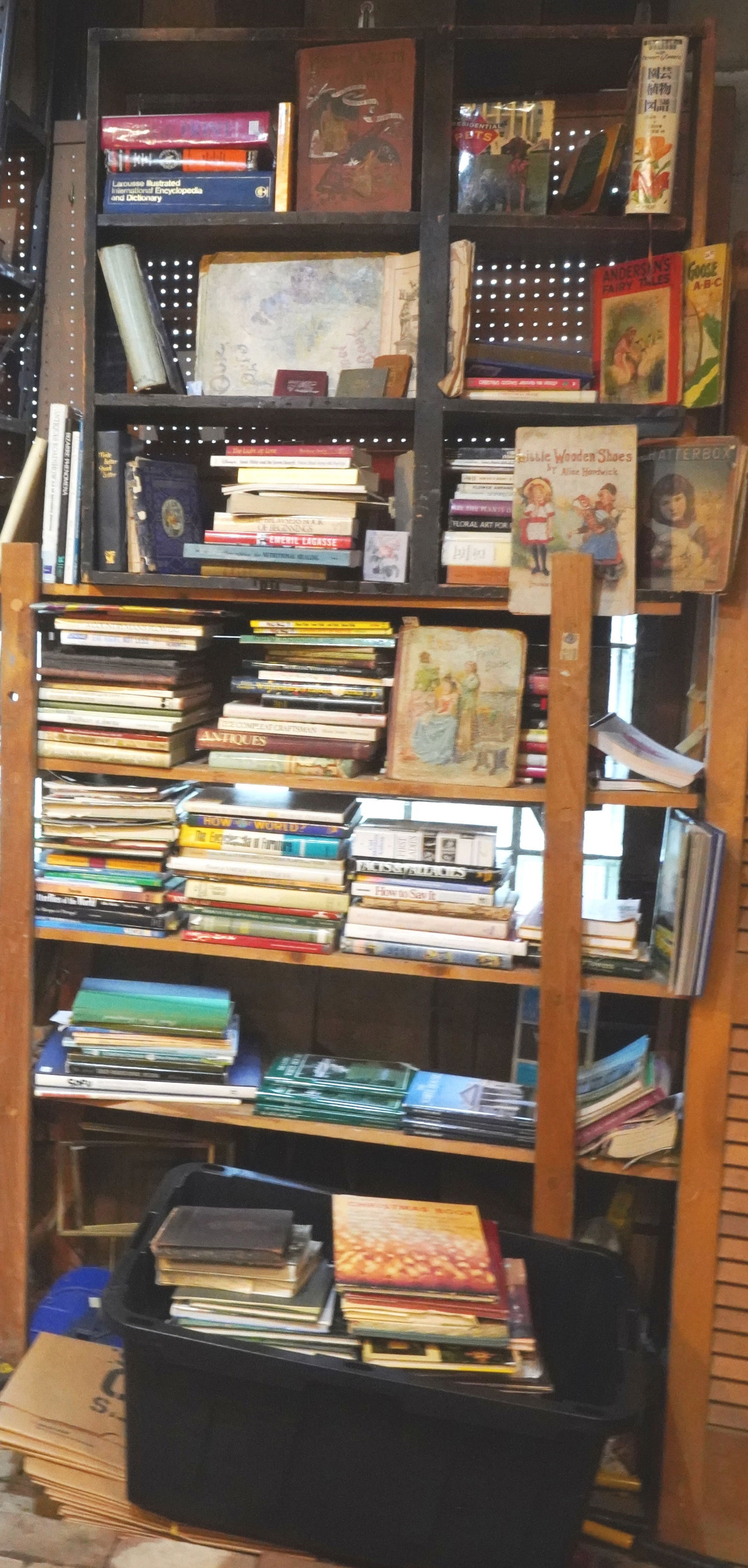 Large lot of books