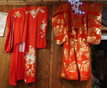 2 Japanese kimonos