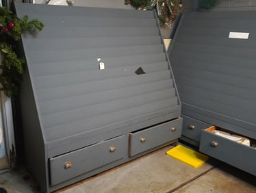3 Greeting card display stands