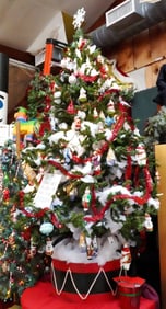 Decorated Christmas tree
