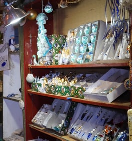 Large lot of Nautical themed ornaments