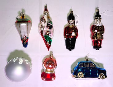Bulk lot of Christmas tree ornaments
