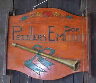 Sign- Peddler's Emporium