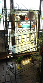 Iron baker's rack