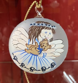 Autographed Christmas ornament