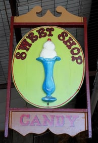 Sign- The Sweet Shop- Candy