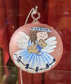 Autograph Christmas ornament