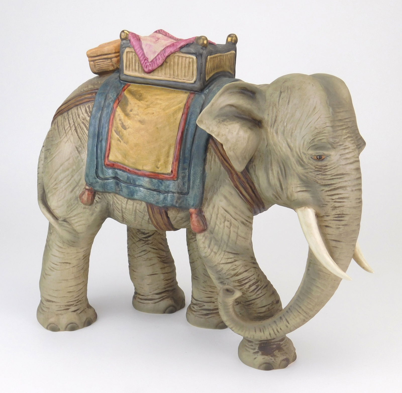 Goebel bisque figurine- Nativity Elephant (1 of 7)