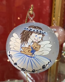 Autographed Christmas ornament