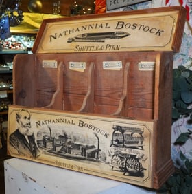 Nathannial Bostock Wooden Countertop Store Display