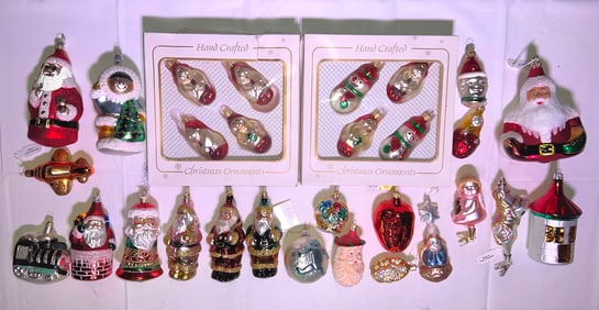 Bulk lot of Christmas tree ornaments