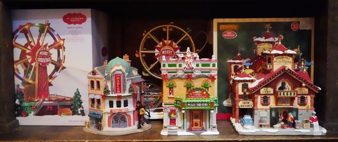 4 Lemax Buildings