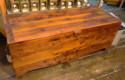 Vintage cedar chest