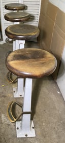 4 soda fountain stools